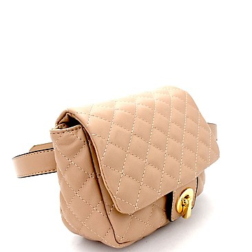 87672-LP Quilted Fanny Pack