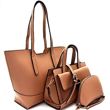 Wholesale Satchel Classy 3 in 1 Tote SET