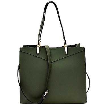 Multi-Compartment Structured 2-Way Tote MH-87838