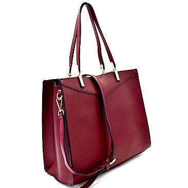 Multi-Compartment Structured 2-Way Tote MH-87838