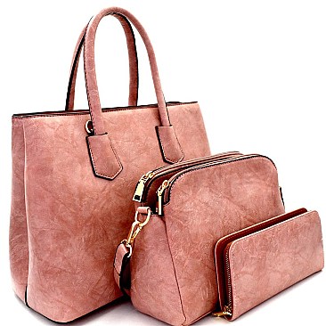 Classy 3 in 1 Satchel Wallet SET MH-87850
