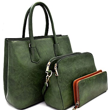 Classy 3 in 1 Satchel Wallet SET MH-87850