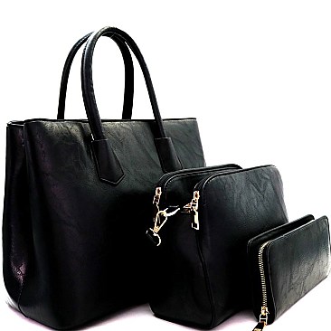 Classy 3 in 1 Satchel Wallet SET  MH-87850