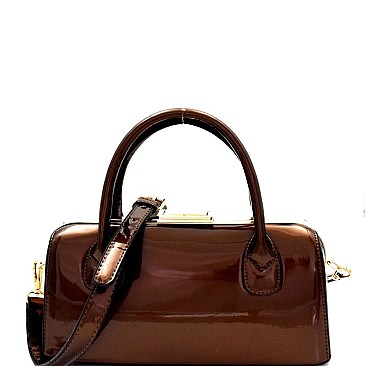 Patent Frame 2-Way Medium Satchel MH-87856