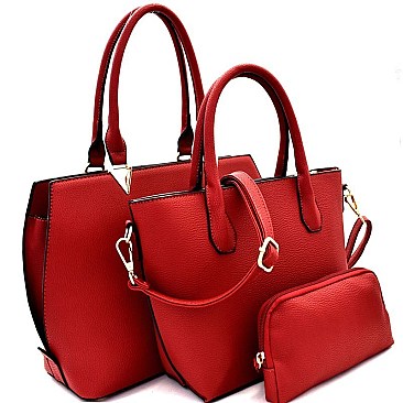 Hardware Accent 3 in 1 Tote Value SET Mh-87858
