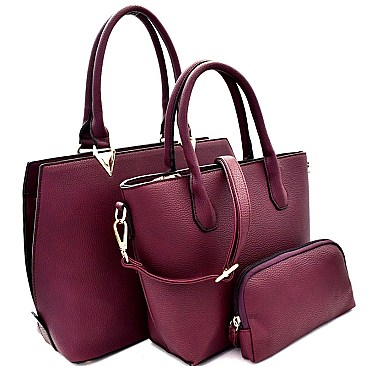 Hardware Accent 3 in 1 Tote Value SET Mh-87858