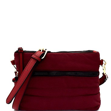 Fashionable Multi-Compartment Nylon Versatile Cross Body MH-87906