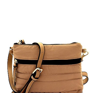 Fashionable Multi-Compartment Nylon Versatile Cross Body MH-87906