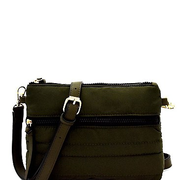 Fashionable Multi-Compartment Nylon Versatile Cross Body MH-87906