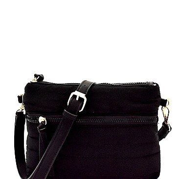 Fashionable Multi-Compartment Nylon Versatile Cross Body MH-87906