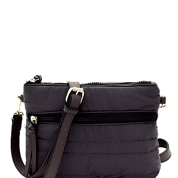 Fashionable Multi-Compartment Nylon Versatile Cross Body MH-87906