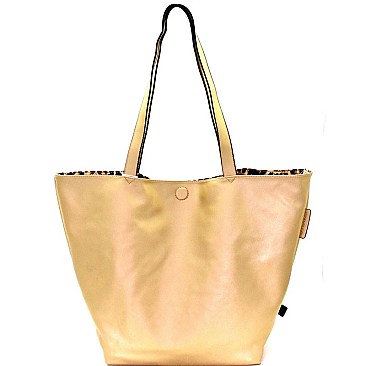 Leopard Print Reversible 2 in 1 Tote MH-87908