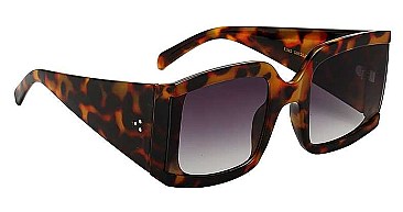 PACK OF 12 SQUARE FRAME ACCENTED THICK SUNGLASSES