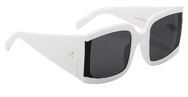 PACK OF 12 SQUARE FRAME ACCENTED THICK SUNGLASSES