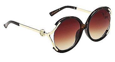 PACK OF 12  ROUND BARREL C-CLAMP HYBRID SUNGLASSES