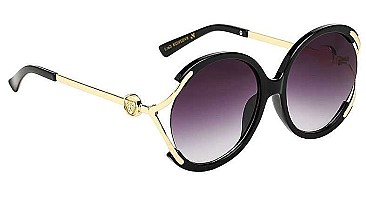 PACK OF 12  ROUND BARREL C-CLAMP HYBRID SUNGLASSES