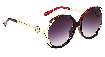 PACK OF 12  ROUND BARREL C-CLAMP HYBRID SUNGLASSES