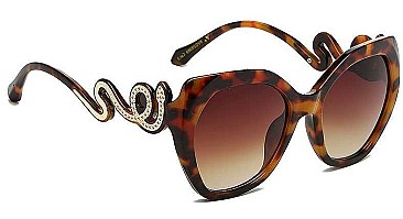 PACK OF 12 TEMPLE ANGULAR POLYMER FRAME SUNGLASSES