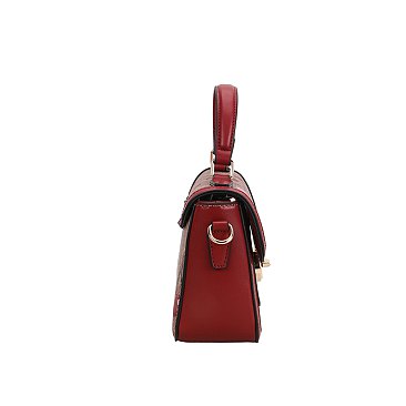 Cherry Flap Satchel Set -2-in-1
