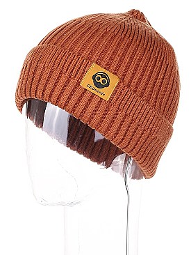 PACK OF 6 TRENDY ASSORTED COLOR CROCHET BEANIES