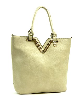 TOTE ACCENTED V-SHAPE