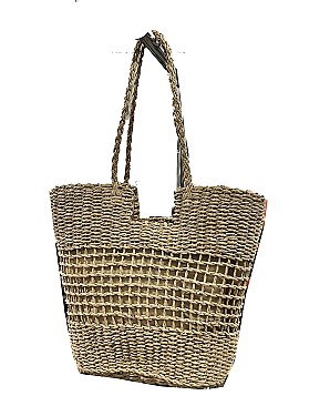 Fancy Straw Tote Shoulder Bag