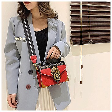 Lion head Buckle Handbags
