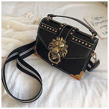 Lion head Buckle Handbags
