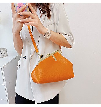 Metal Framed Clutch Shoulder Bag -Hot