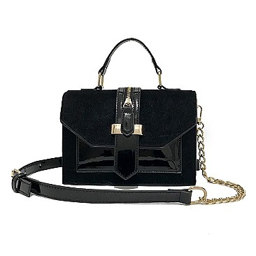 Accented Luxury Dressy Satchel