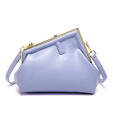 Metal Framed Clutch Shoulder Bag -Hot