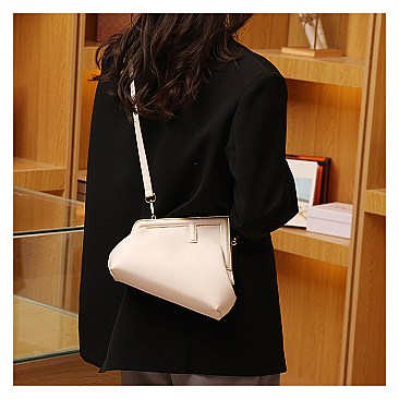 Metal Framed Clutch Shoulder Bag -Hot