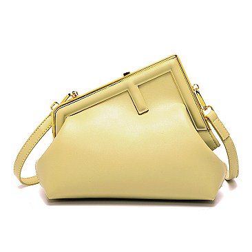 Metal Framed Clutch Shoulder Bag -Hot