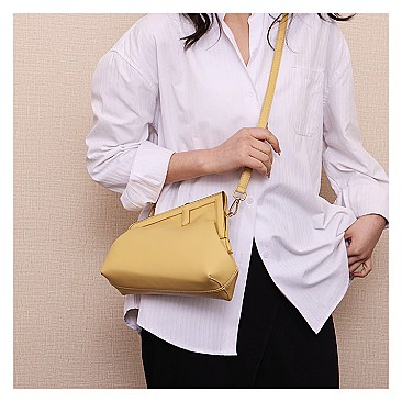 Metal Framed Clutch Shoulder Bag -Hot