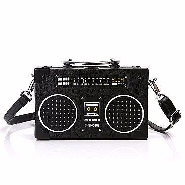 Mini Boombox Theme Novelty Bag