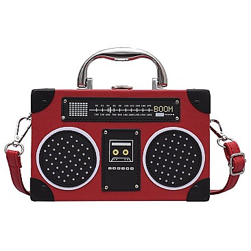 Mini Boombox Theme Novelty Bag