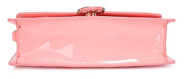 Oval Pattern Design Shoulder / Cross-Body Bag