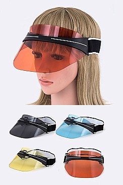 Pack of 12 pieces Color Tinted Visor LA97-J2687