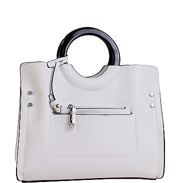 Modish Fashion Satchel with Coin Purse Style JY93042