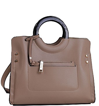 Modish Fashion Satchel with Coin Purse Style JY93042