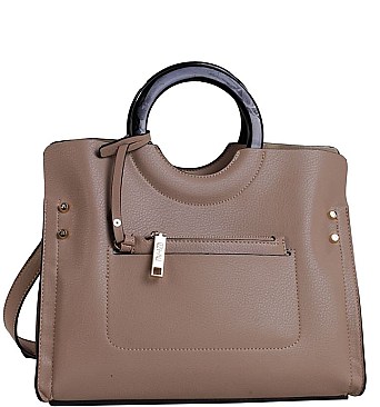 Modish Fashion Satchel with Coin Purse Style JY93042