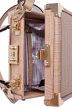 Trendy Square Crossbody Bag