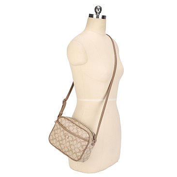 Oval Monogram Crossbody Bag
