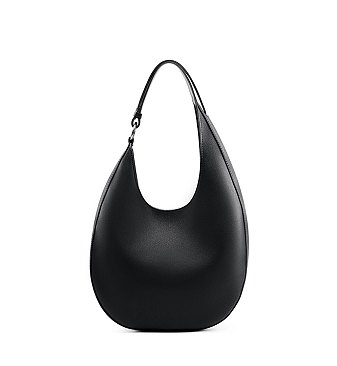 Genuine Leather Half moon Shoulder Bag