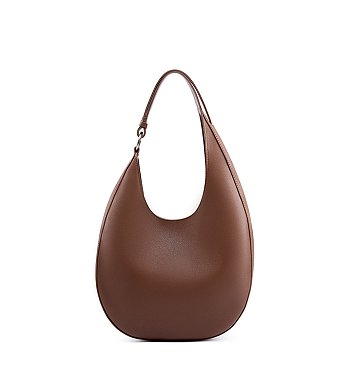 Genuine Leather Half moon Shoulder Bag