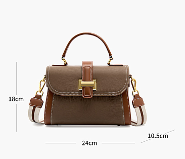 Genuine Leather Stachel - Shoulder Bag