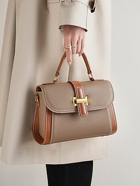 Genuine Leather Stachel - Shoulder Bag