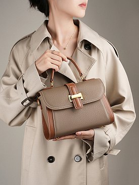 Genuine Leather Stachel - Shoulder Bag