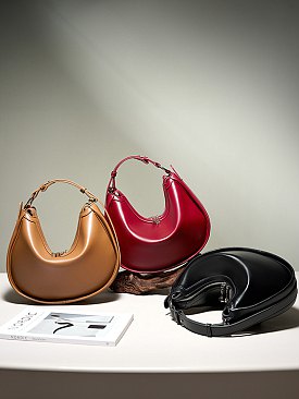 Half moon Hobo Bag
