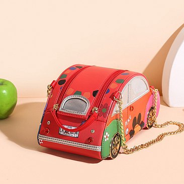 Car Figure Chain Strap Handbag
